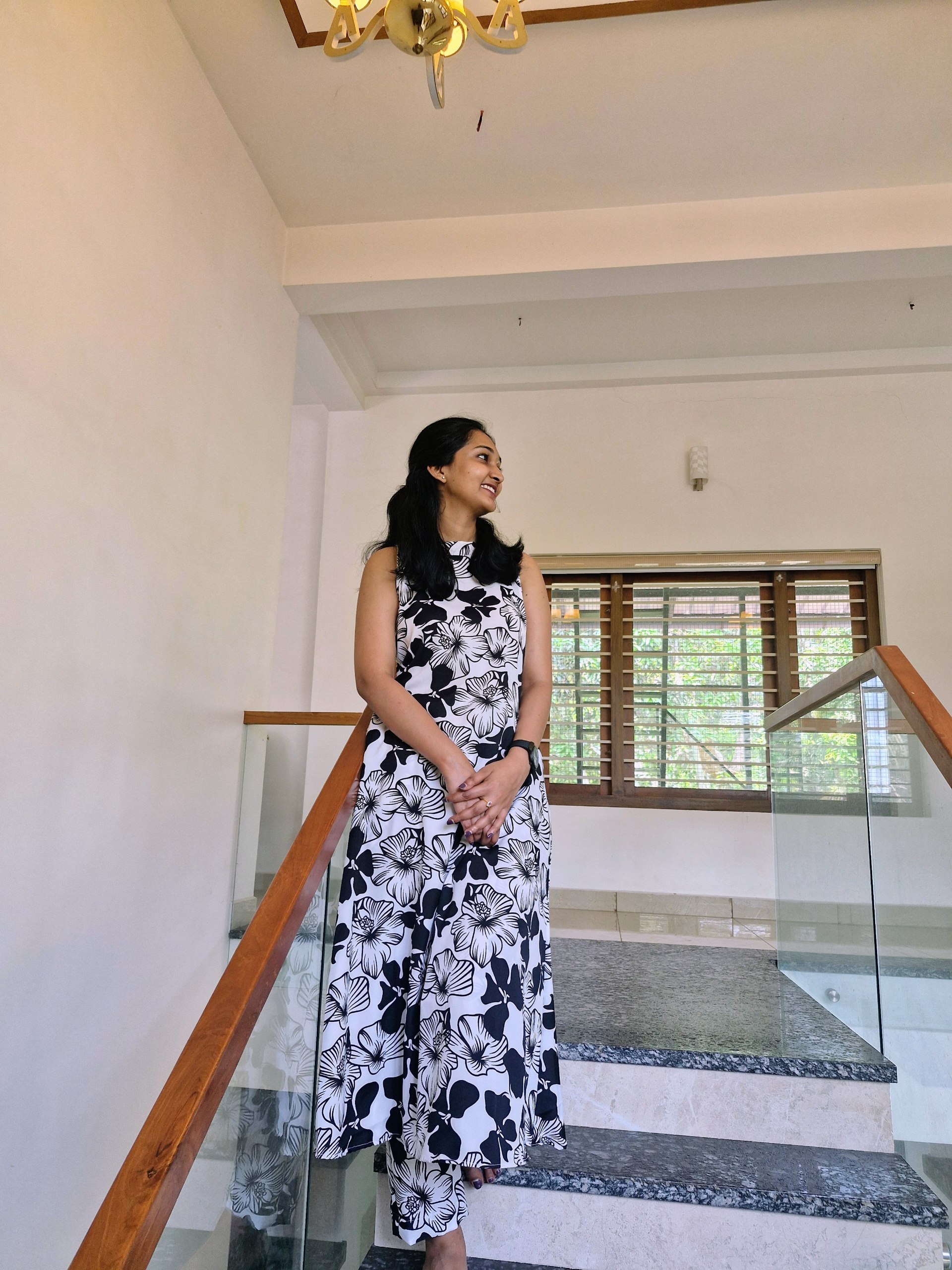 Sleevless halter neck kurti 